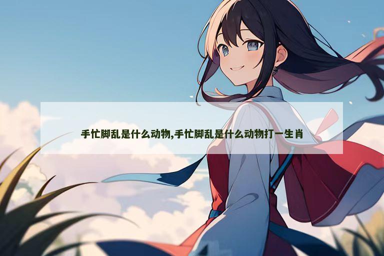 手忙脚乱是什么动物,手忙脚乱是什么动物打一生肖