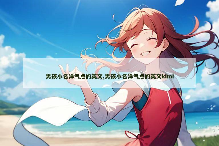 男孩小名洋气点的英文,男孩小名洋气点的英文kimi